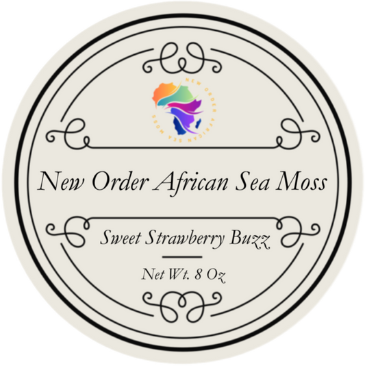 Sweet Strawberry Buzz - Premium Sea Moss Gel