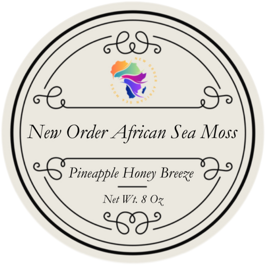 Pineapple Honey Breeze - Premium Sea Moss Gel