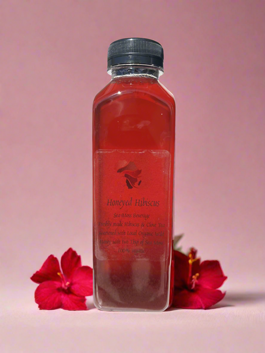 Honeyed Hibiscus - Made With Premium Sea Moss