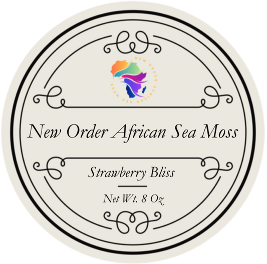 Strawberry Bliss - Premium Sea Moss Gel